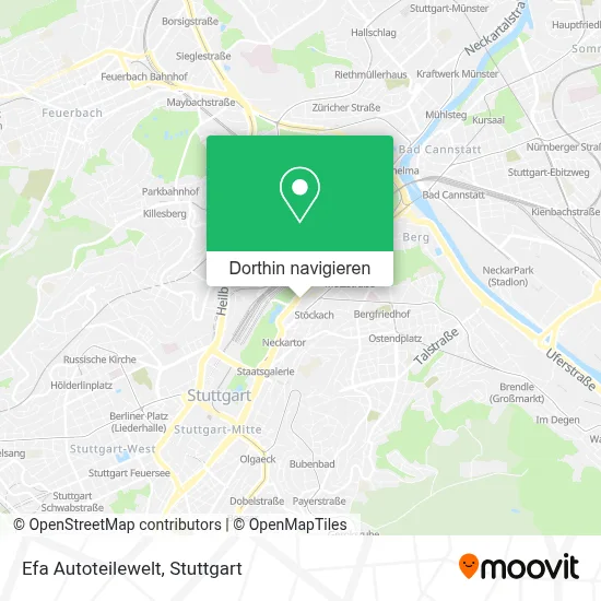 Efa Autoteilewelt Karte
