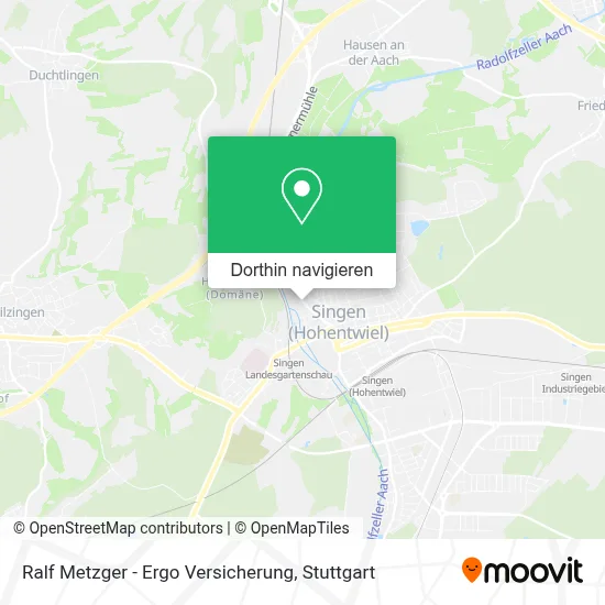 Ralf Metzger - Ergo Versicherung Karte