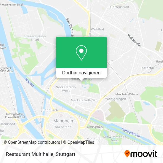 Restaurant Multihalle Karte