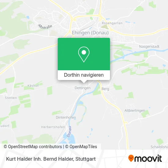 Kurt Halder Inh. Bernd Halder Karte