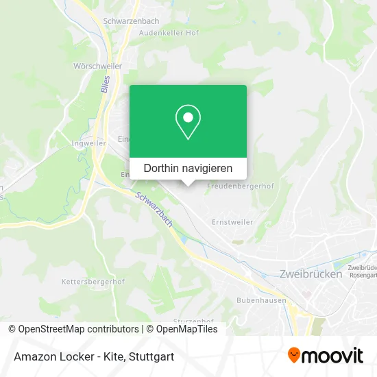 Amazon Locker - Kite Karte