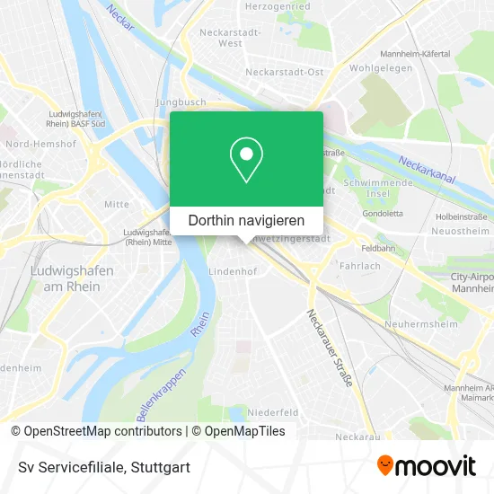 Sv Servicefiliale Karte