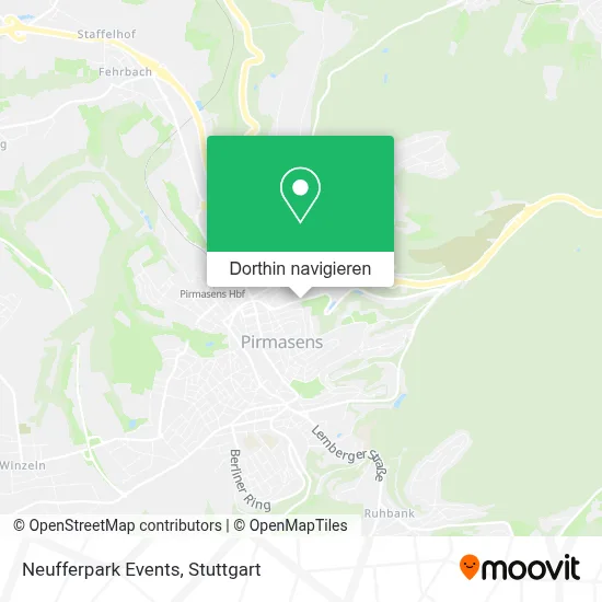 Neufferpark Events Karte