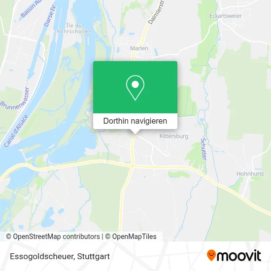 Essogoldscheuer Karte