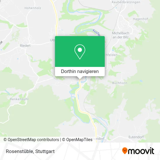 Rosenstüble Karte