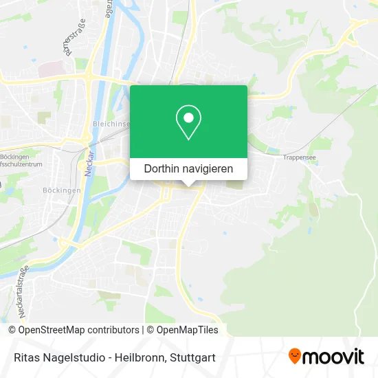Ritas Nagelstudio - Heilbronn Karte