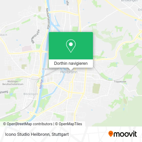 Icono Studio Heilbronn Karte