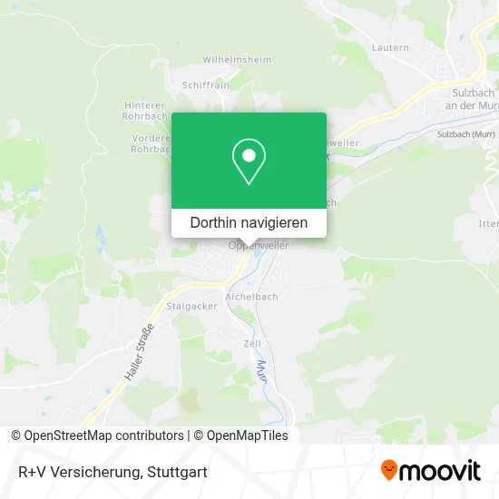 R+V Versicherung Karte