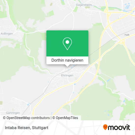 Intaba Reisen Karte