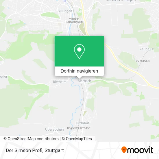 Der Simson Profi Karte