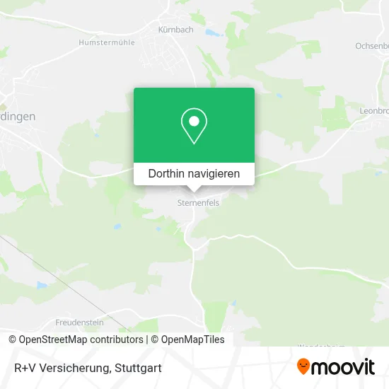 R+V Versicherung Karte
