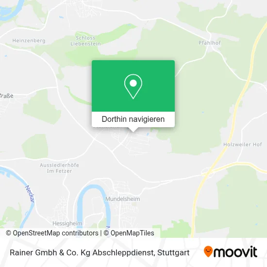 Rainer Gmbh & Co. Kg Abschleppdienst Karte