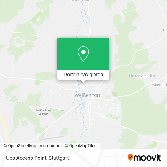 Ups Access Point Karte