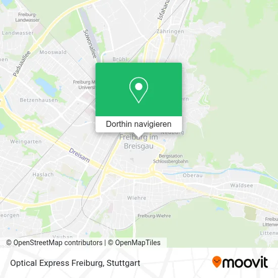 Optical Express Freiburg Karte