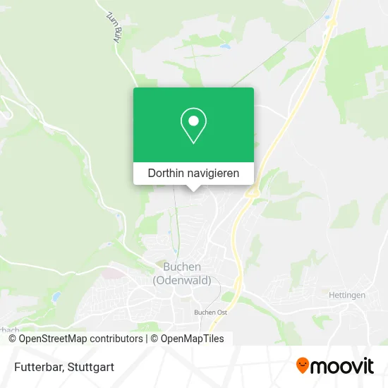 Futterbar Karte