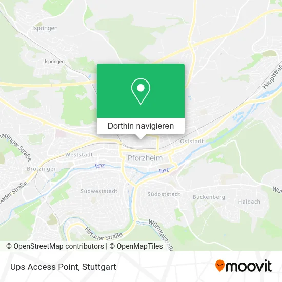 Ups Access Point Karte