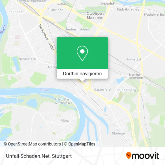 Unfall-Schaden.Net Karte