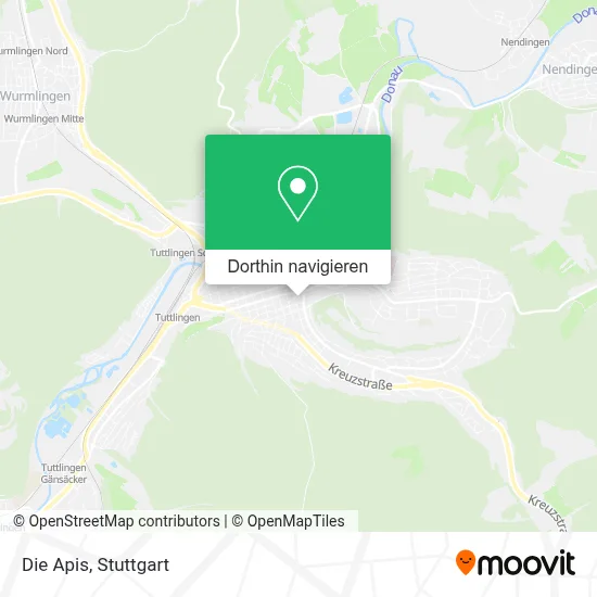 Die Apis Karte