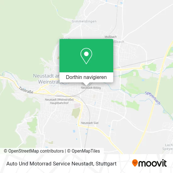 Auto Und Motorrad Service Neustadt Karte