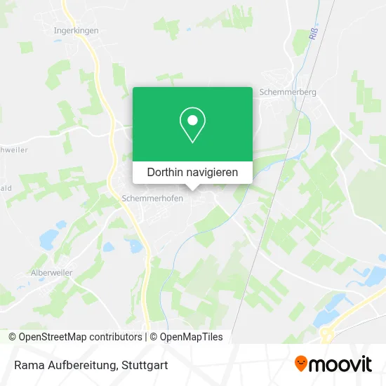 Rama Aufbereitung Karte