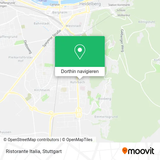 Ristorante Italia Karte