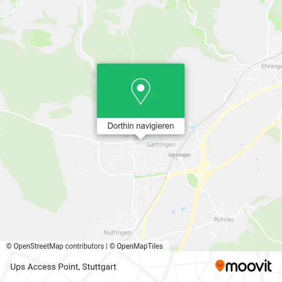 Ups Access Point Karte
