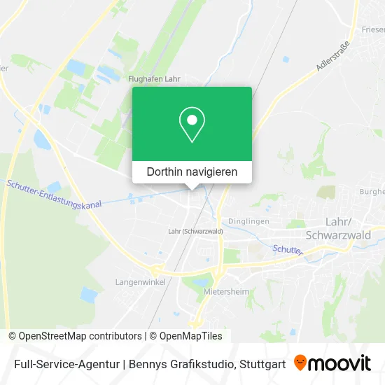 Full-Service-Agentur | Bennys Grafikstudio Karte