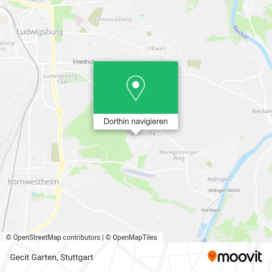 Gecit Garten Karte