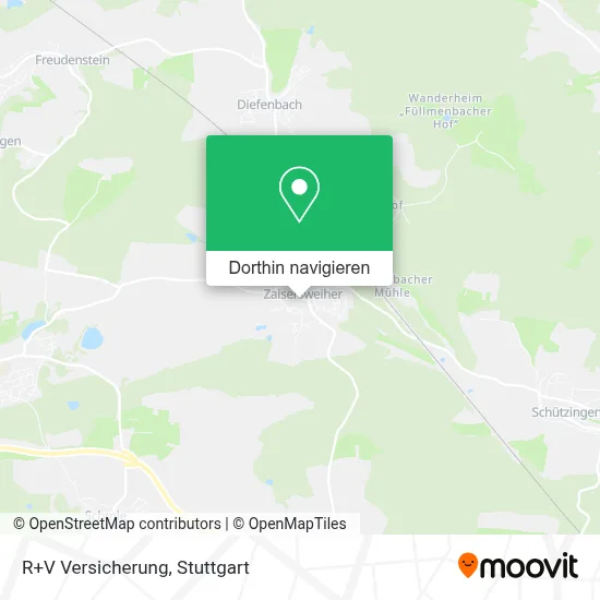 R+V Versicherung Karte