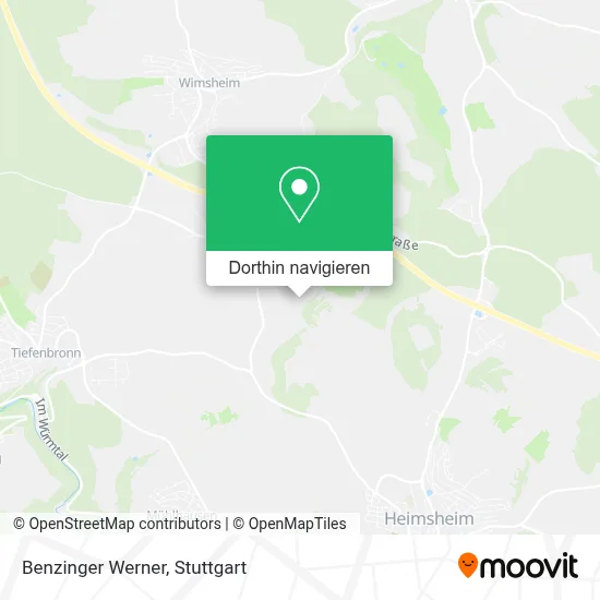 Benzinger Werner Karte