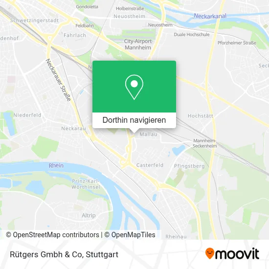 Rütgers Gmbh & Co Karte