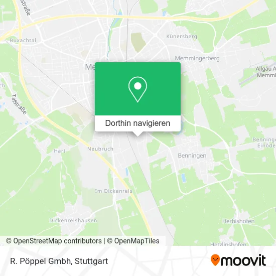 R. Pöppel Gmbh Karte