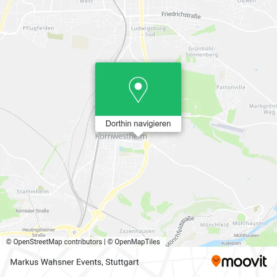 Markus Wahsner Events Karte