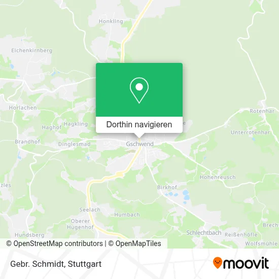 Gebr. Schmidt Karte