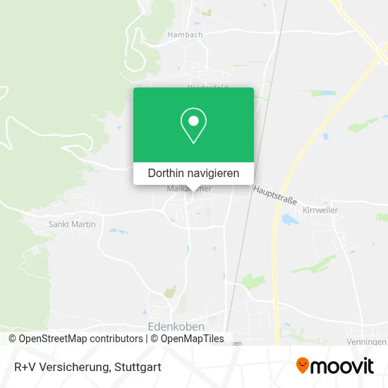 R+V Versicherung Karte
