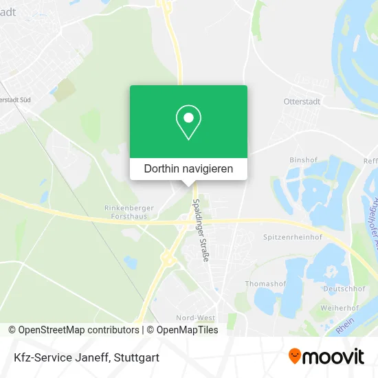 Kfz-Service Janeff Karte