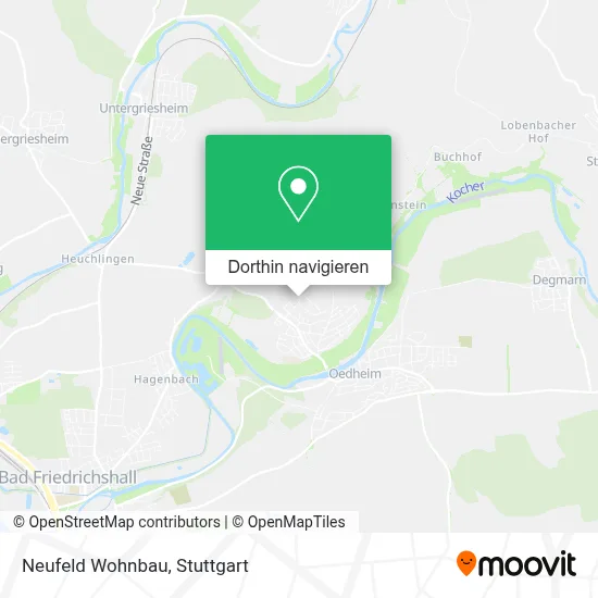 Neufeld Wohnbau Karte