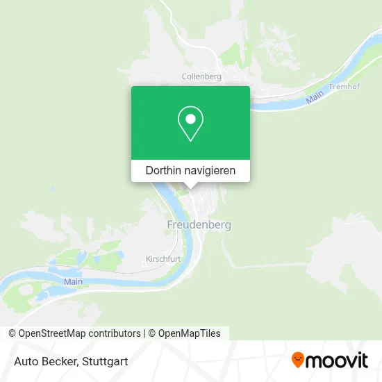 Auto Becker Karte