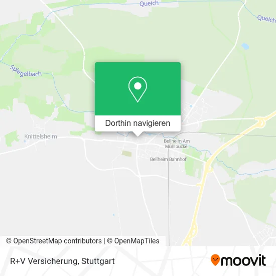 R+V Versicherung Karte
