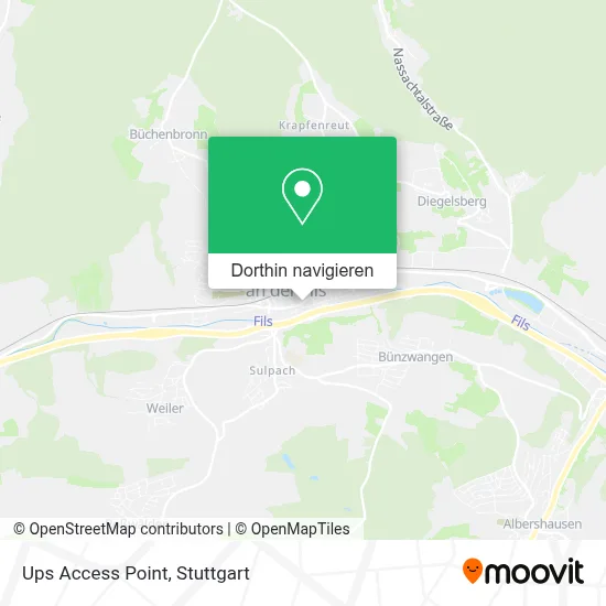 Ups Access Point Karte