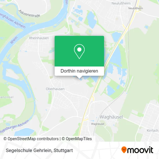 Segelschule Gehrlein Karte