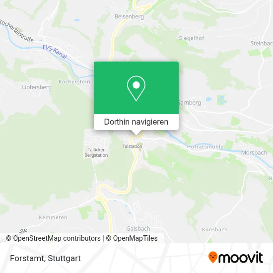 Forstamt Karte