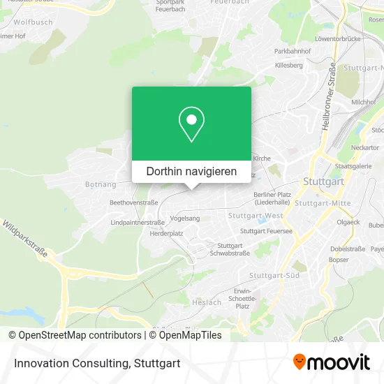 Innovation Consulting Karte