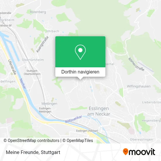 Meine Freunde Karte
