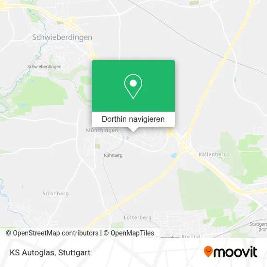KS Autoglas Karte