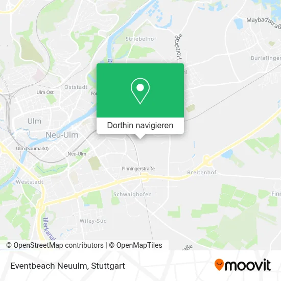 Eventbeach Neuulm Karte