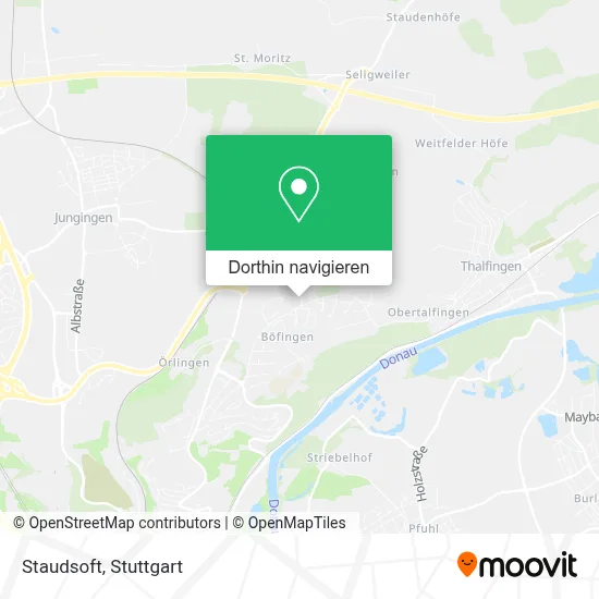 Staudsoft Karte