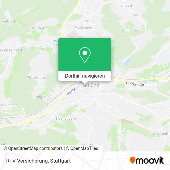 R+V Versicherung Karte
