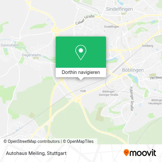 Autohaus Meiling Karte