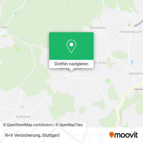 R+V Versicherung Karte
